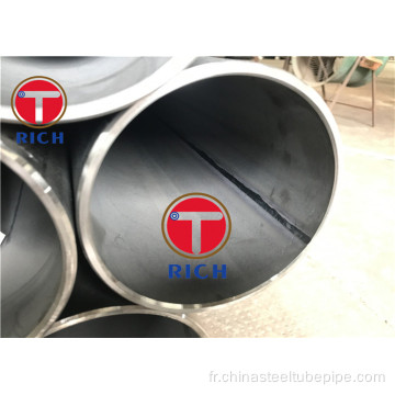 Tube en acier soudé en acier inoxydable pour structure mécanique